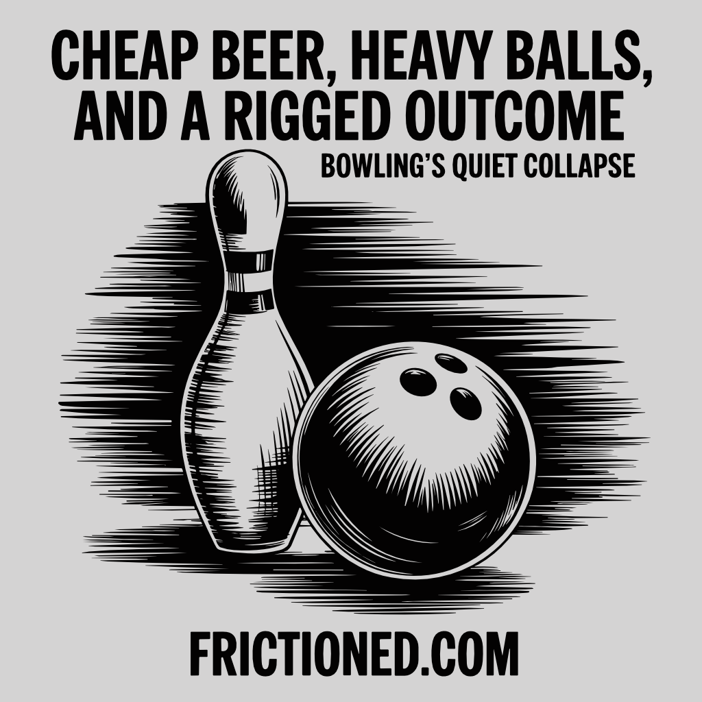 Cheap Beer, Heavy Balls, and a Rigged Outcome: Bowling’s Quiet Collapse