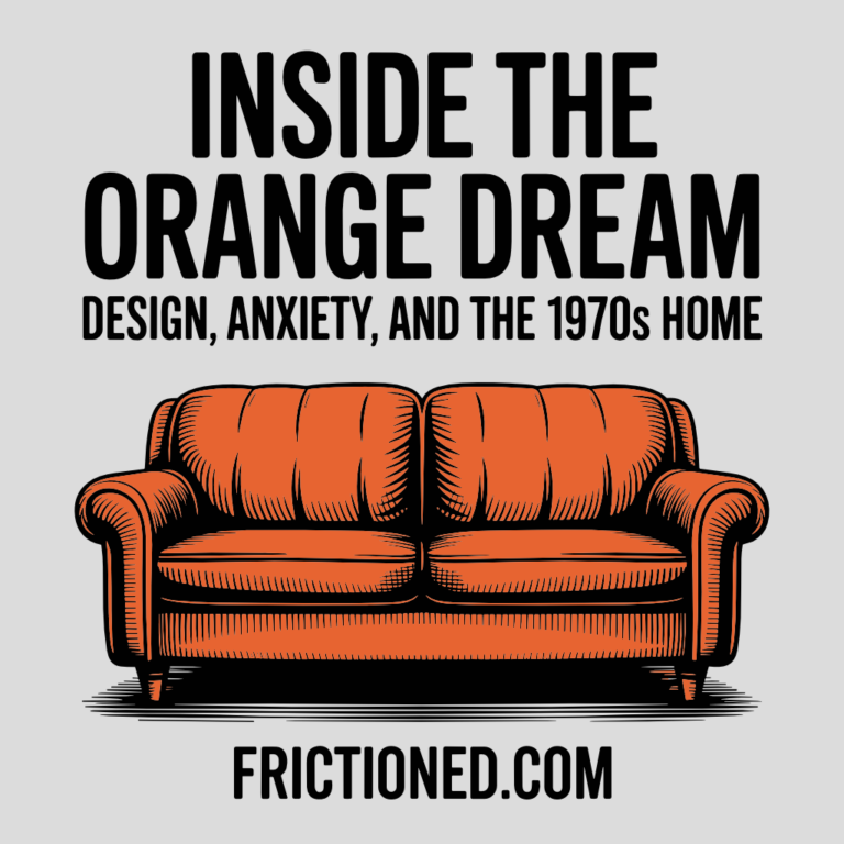 Inside the Orange Dream: Design, Anxiety, and the 1970s Home