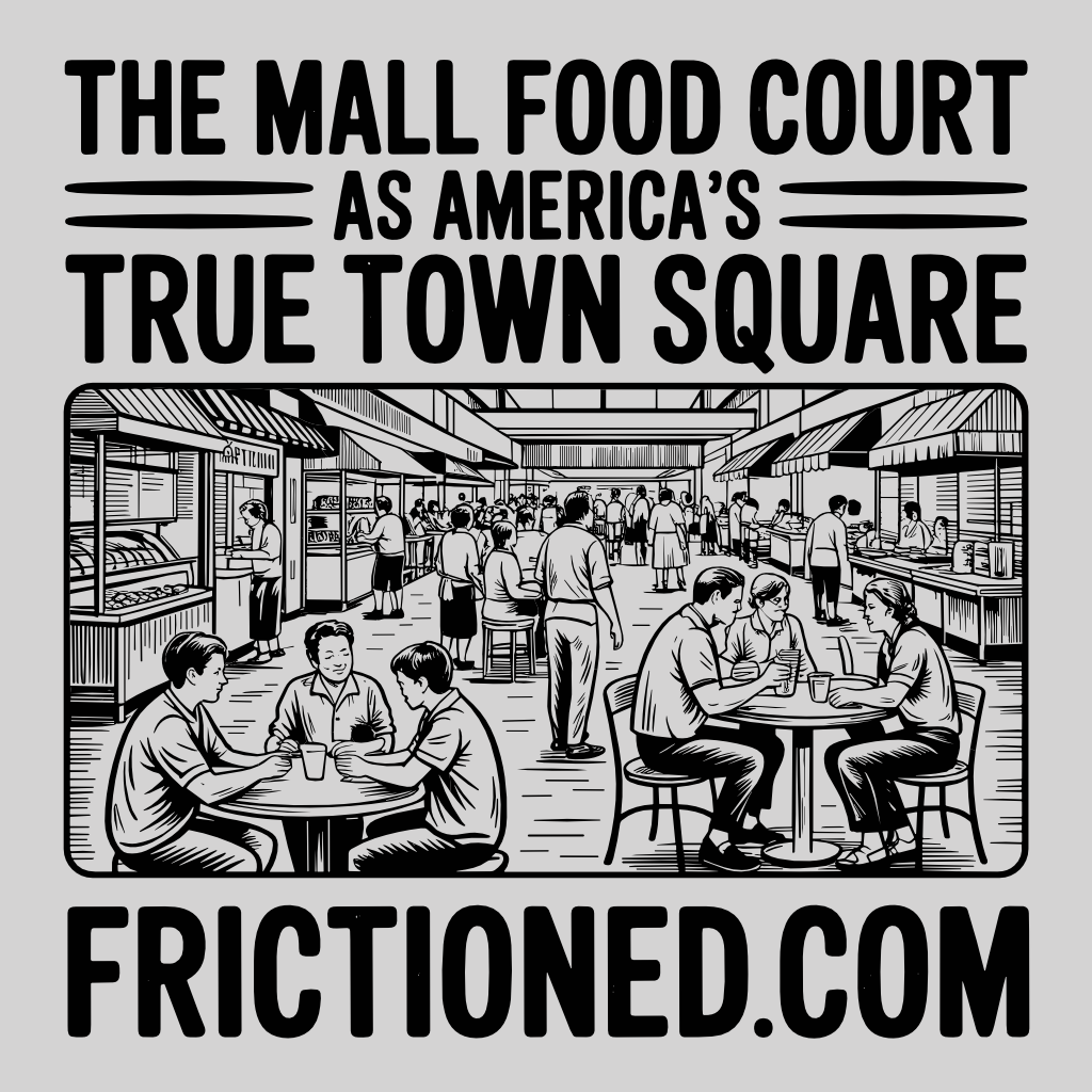 The Mall Food Court as America’s True Town Square