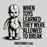 When Toys Learned They Were Allowed to Break